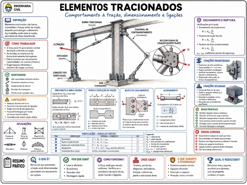 Elementos Tracionados (4/10)