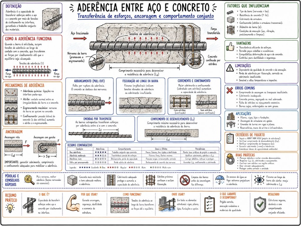 Aderência Entre Aço e Concreto (5/10)
