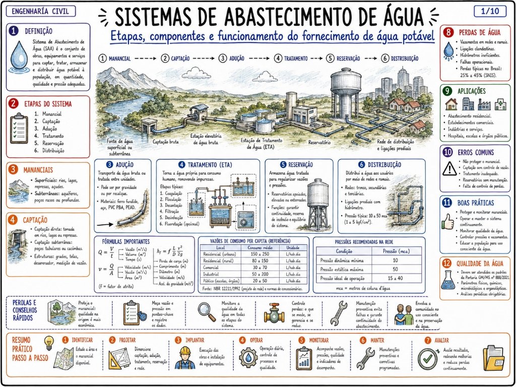 Sistemas de Abastecimento de Água (4/10)