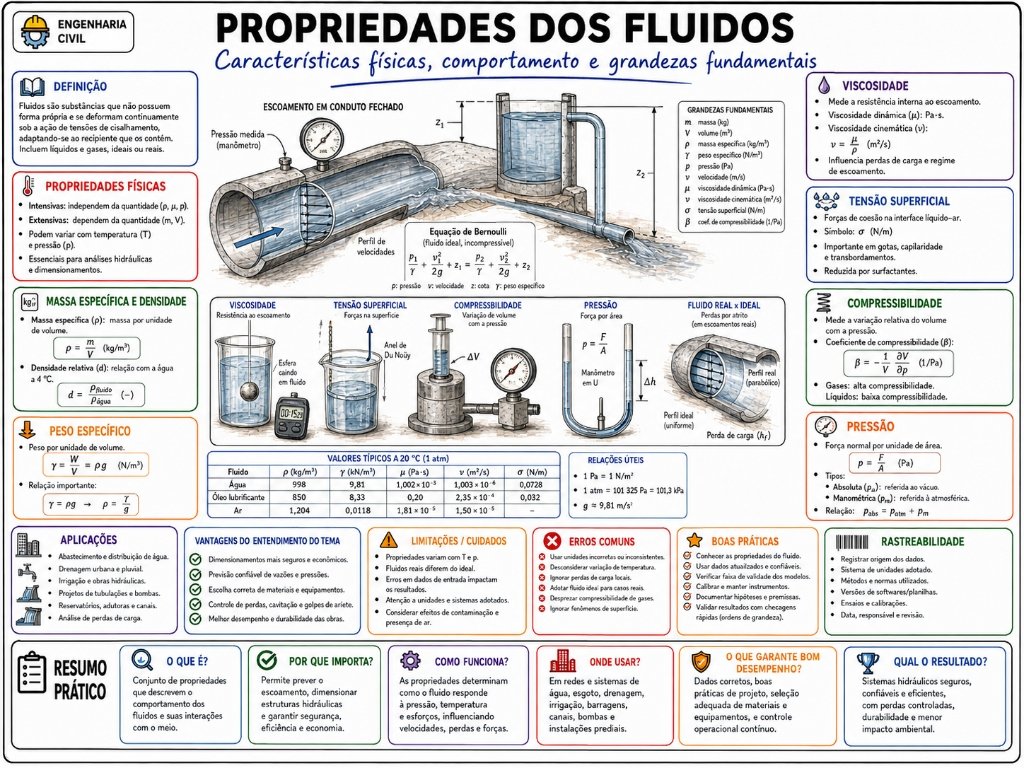 Propriedades dos Fluidos (1/10)