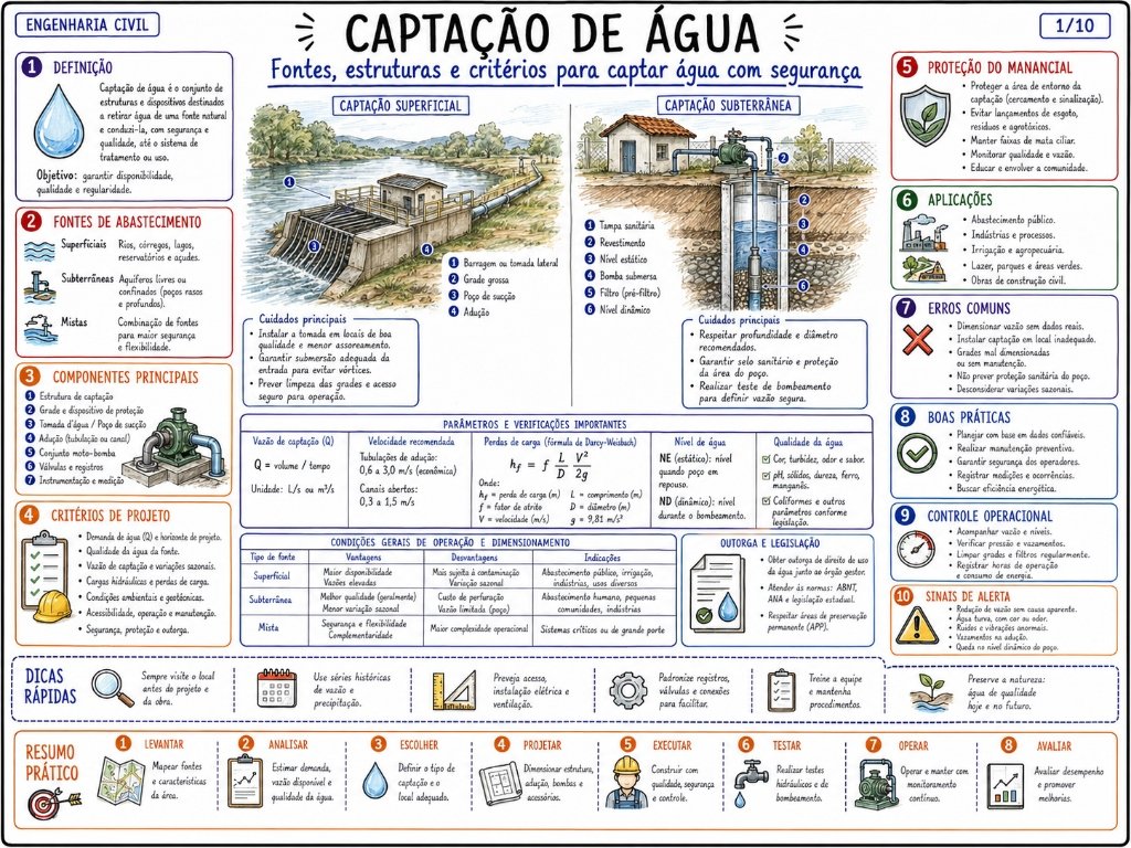 Captação de Água (6/10)